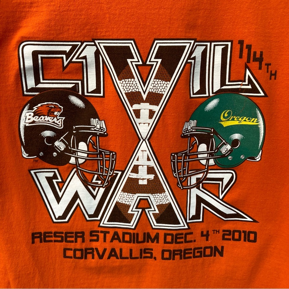 2010 Oregon Civil War Shirt